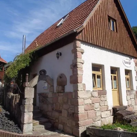 Ferienhaus Zur Kleinen Kneipe Fladungen Exterior photo